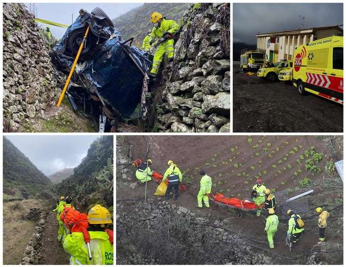 Labores de rescate de los cadáveres/TA.